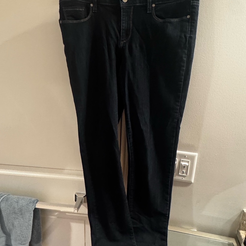 PAIGE Black Skinny Jeans Classic Fit